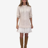 Ribbed Knit Midi Dress