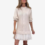 Ribbed Knit Midi Dress