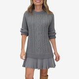Ribbed Knit Midi Dress